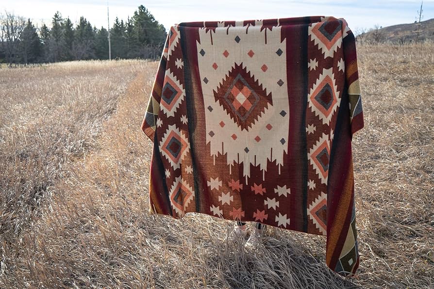 Alpaca Wool Blanket - Western