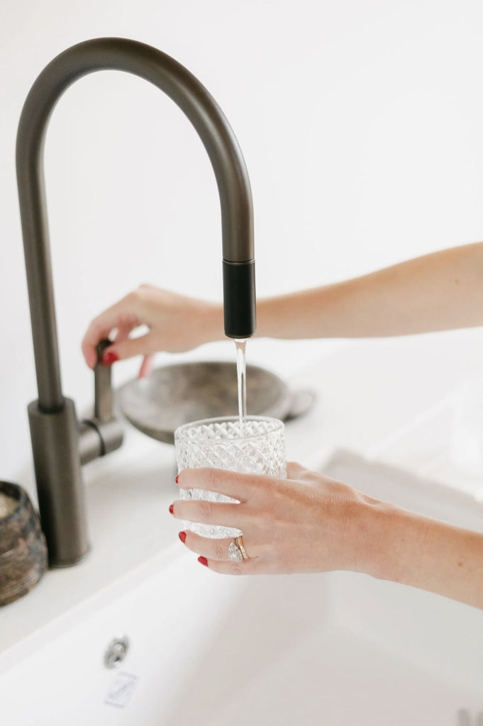 Textured Glass Tumbler