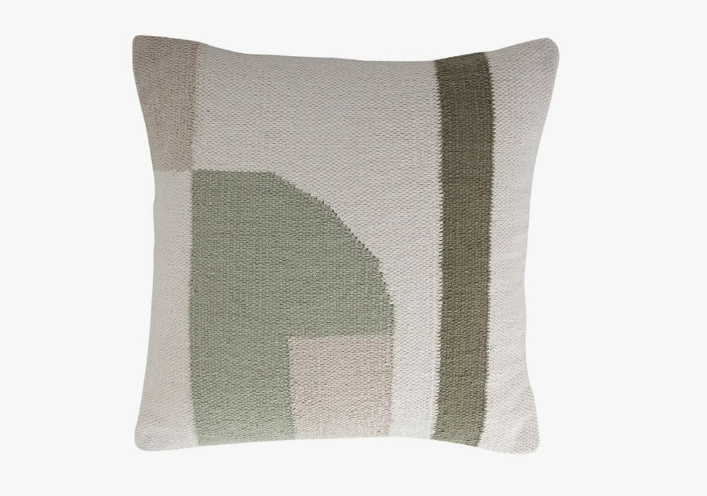 Geo Shapes Handcrafted Throw Pillow