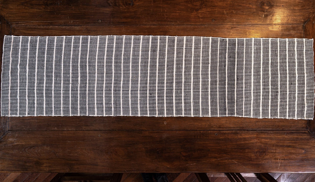 Handwoven Cotton Ethiopian Table Runner