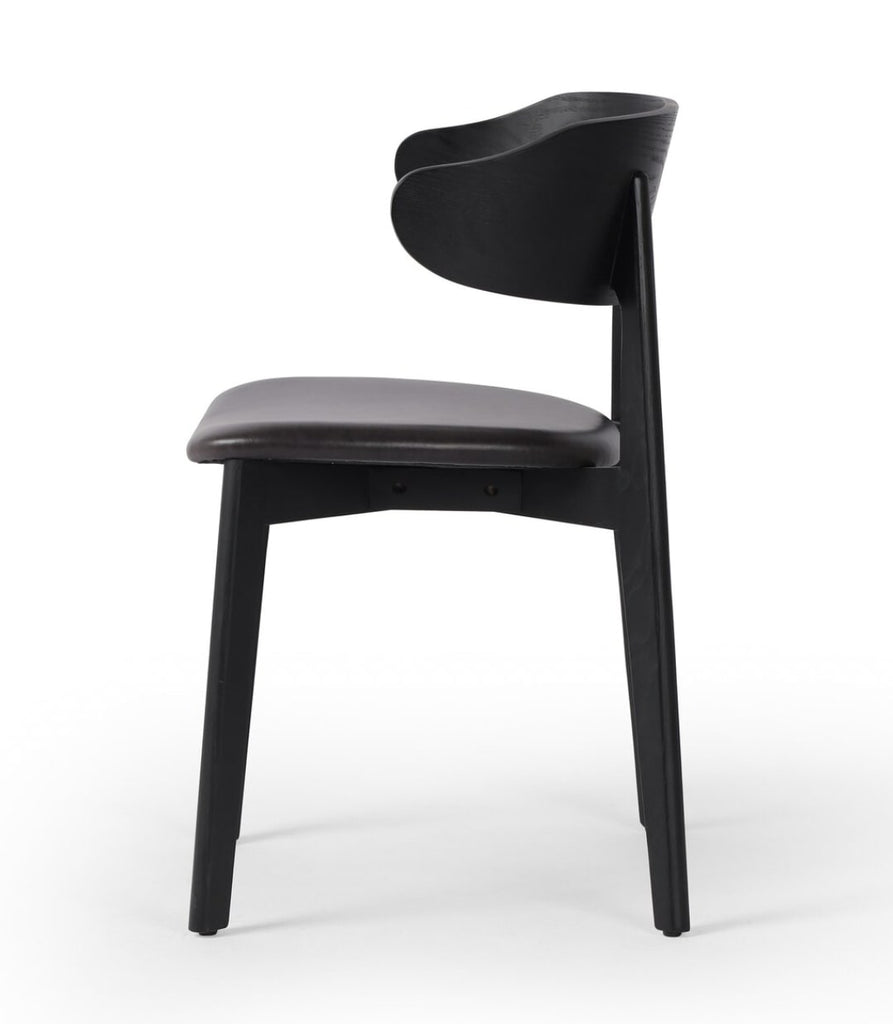 Franco Upholstered Dining Chair - Black