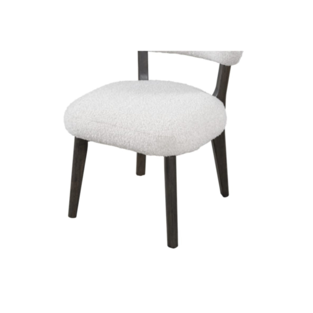 Jaeger Dining Chair, Highland Smoke and Dark Cinder