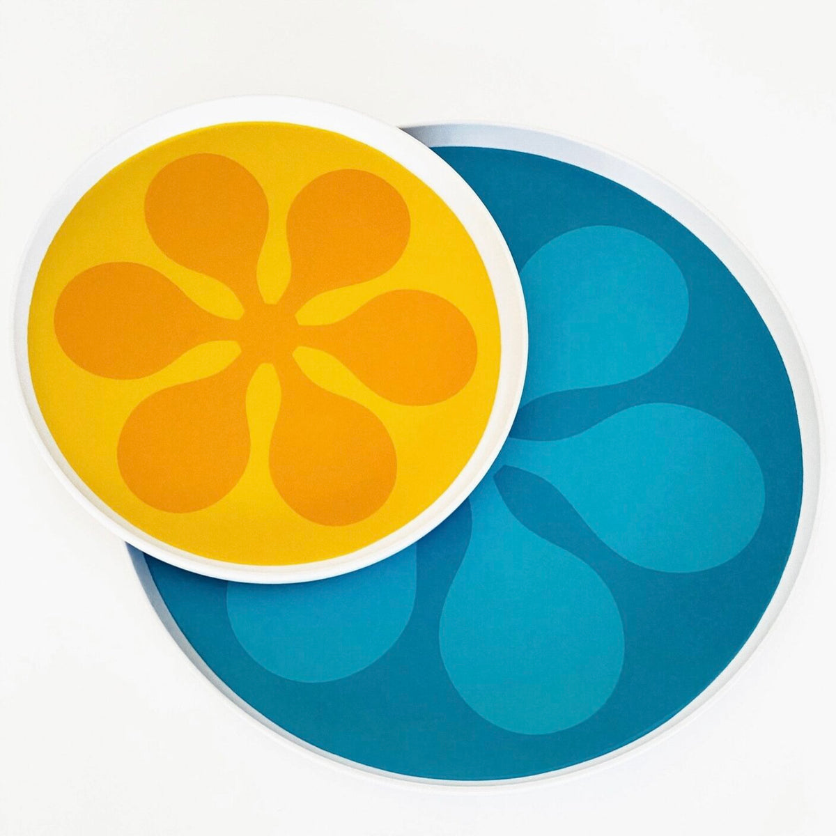 Modfest Melamine Salad Plates (Set of 4) | CA89 Home