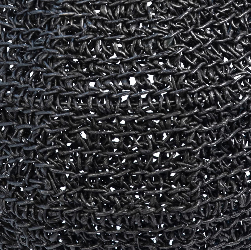 Nerissa Black Woven Basket