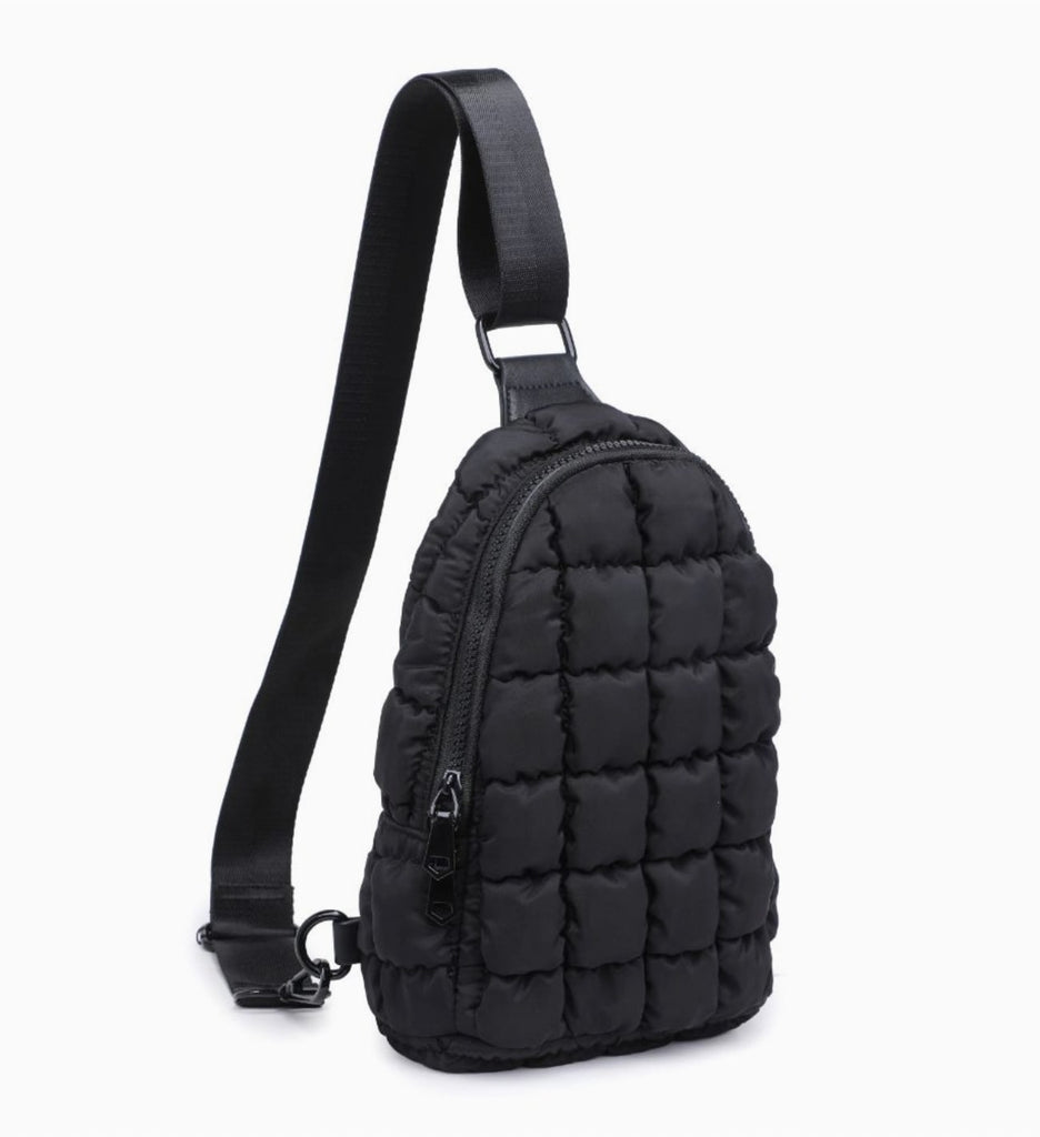 Rejuvenate Quilted Sling Backpack