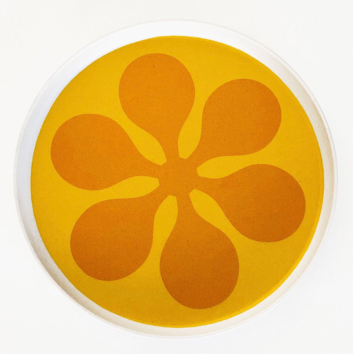 Modfest Melamine Salad Plates (Set of 4) | CA89 Home