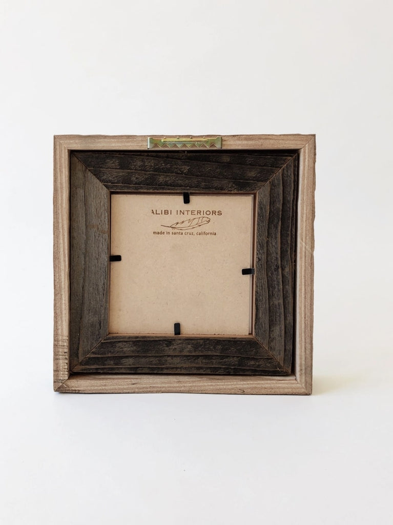 4" x 4" Reclaimed Wood Double Frame