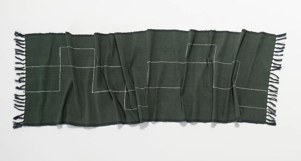 Rift Valley Handwoven Ethiopian Cotton Table Runner