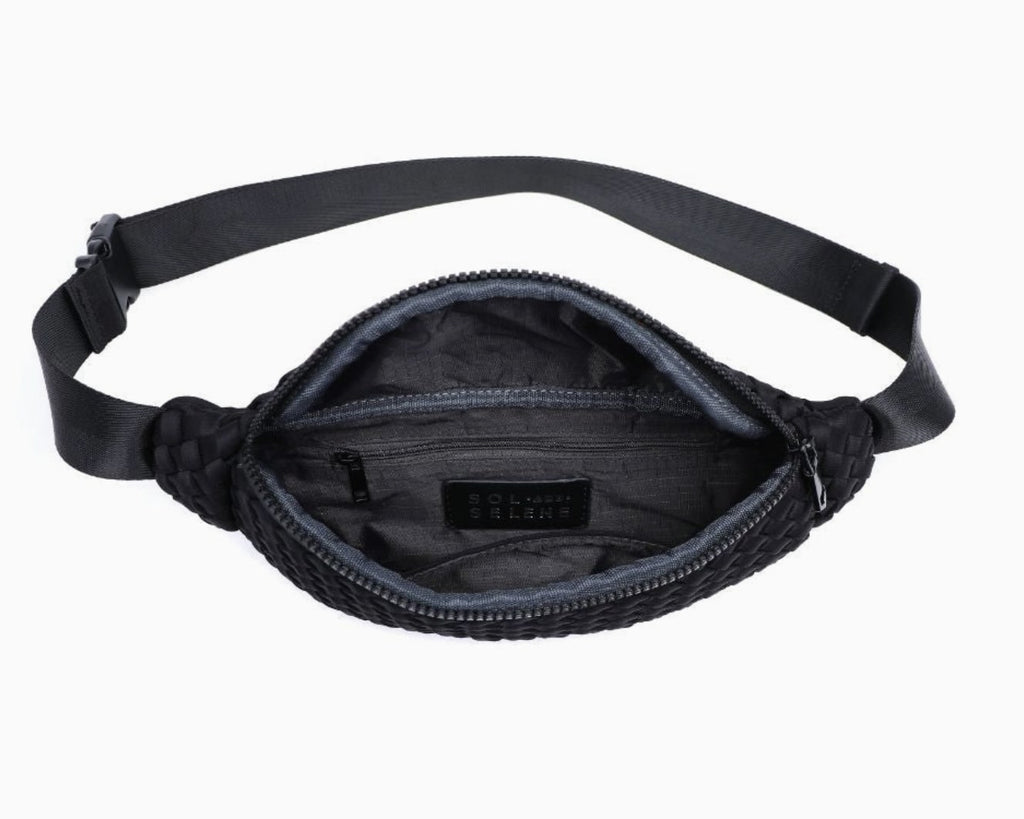 Aim High Woven Neoprene Belt Bag