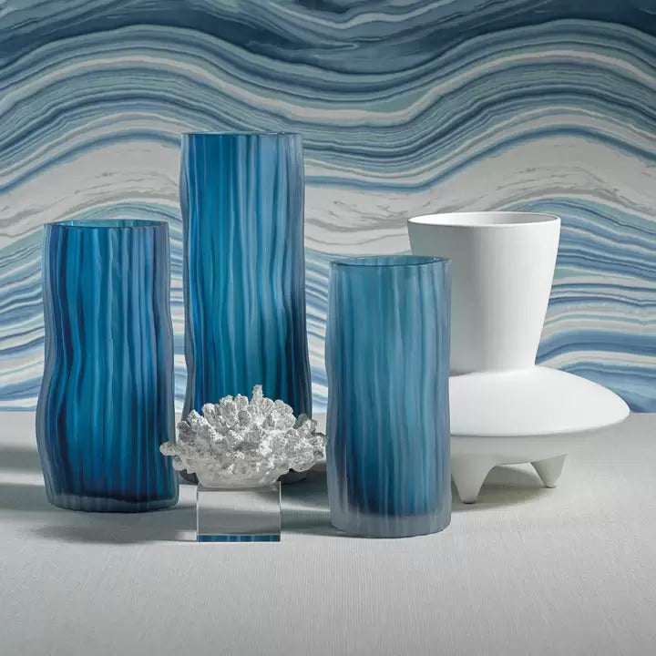 Pacific White Stoneware Vase