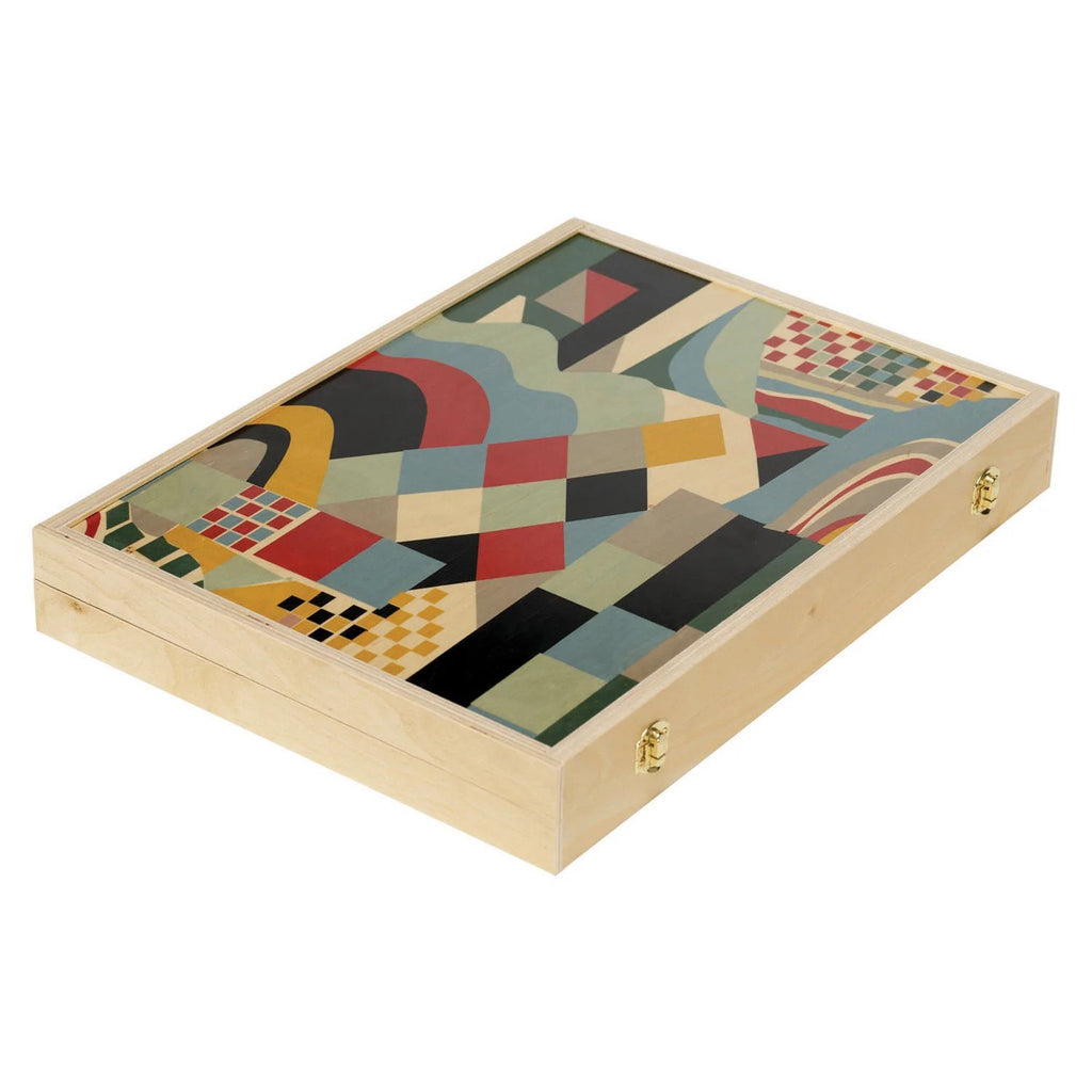 Graphic Backgammon Set