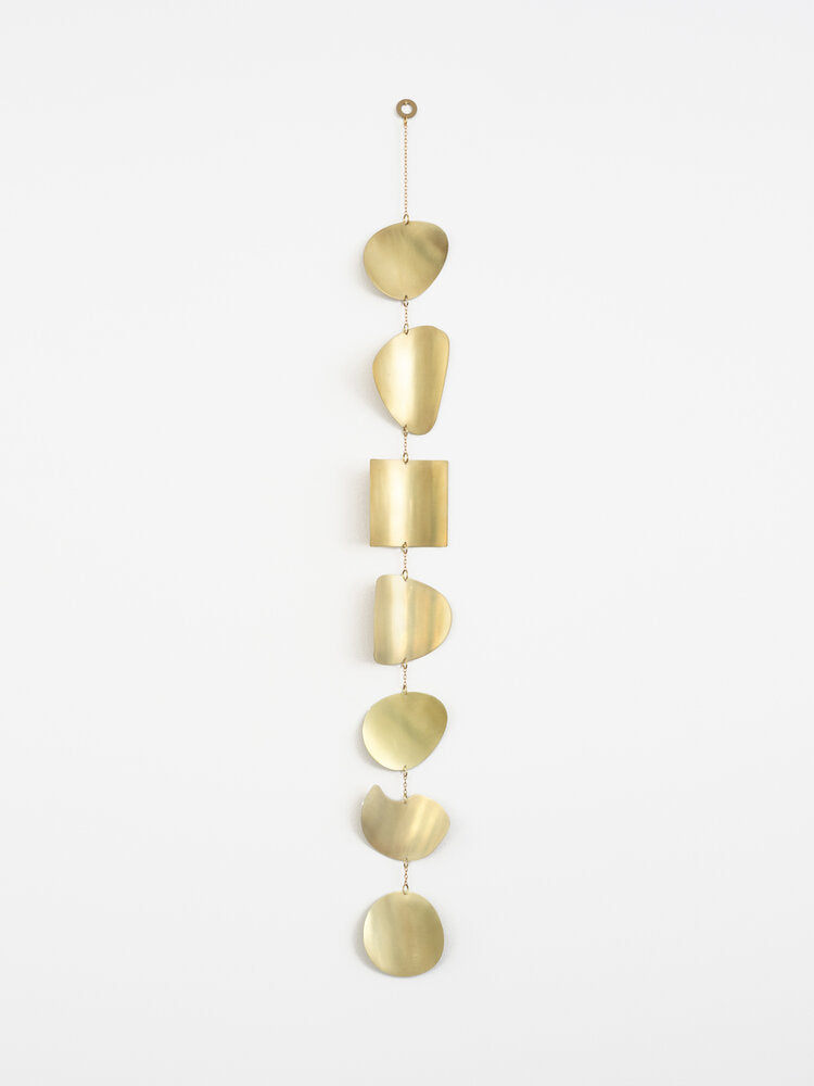 Element Wall Hanging Polished Brass