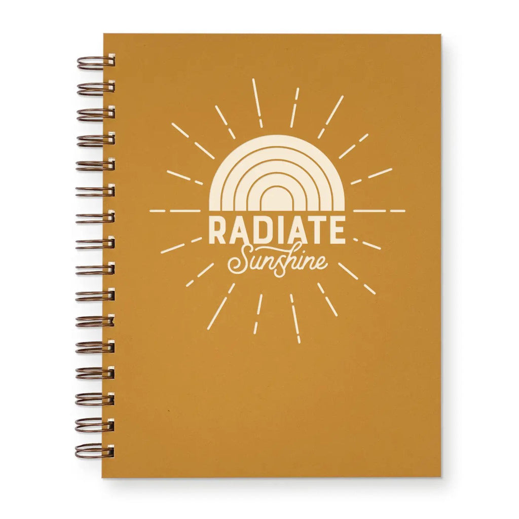 Radiate Sunshine Lined Journal