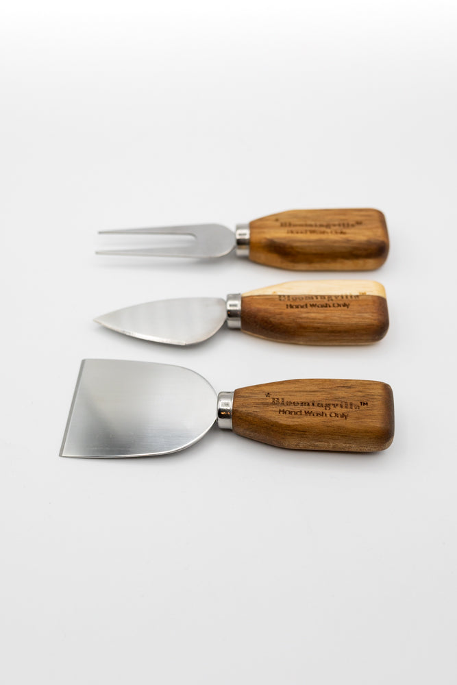 Stainless Steel & Acacia wood Utensils