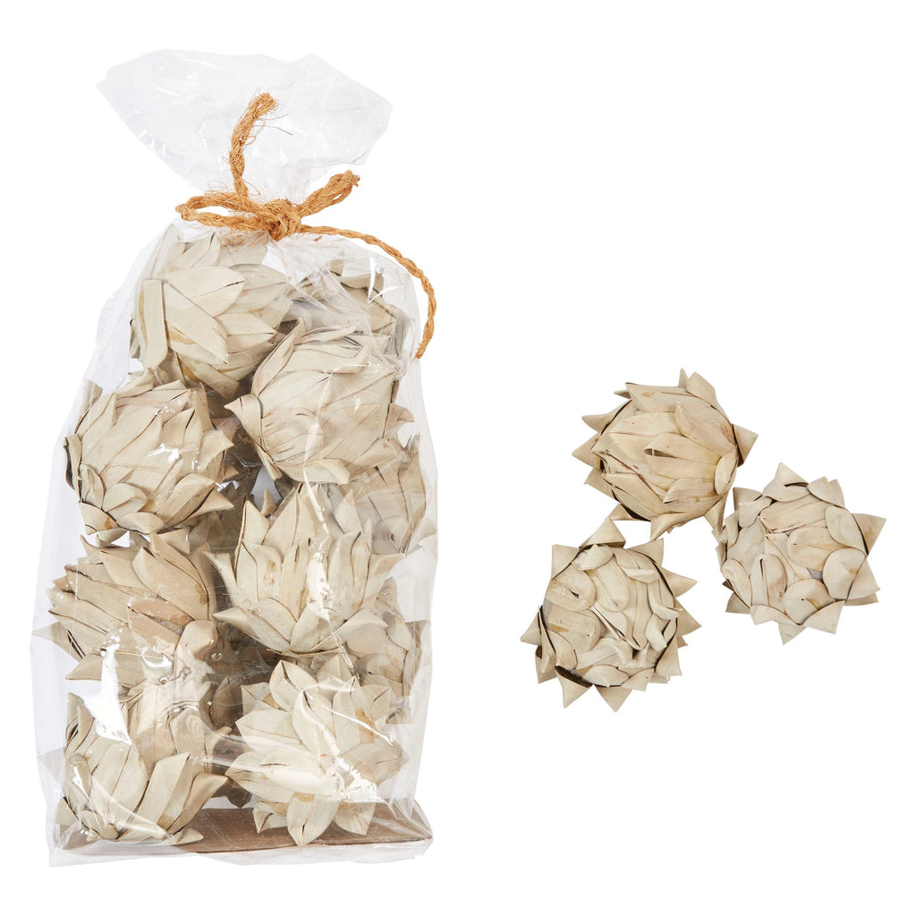 Handmade Dried Palm Leaf Artichoke Bag