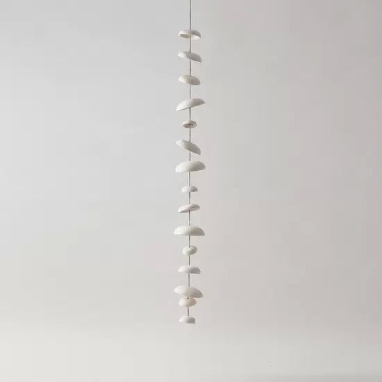 Moon Stoneware Chimes, Full Set