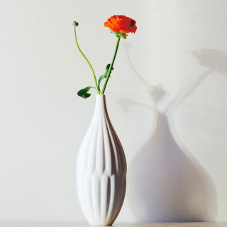 Textured Porcelain Vase