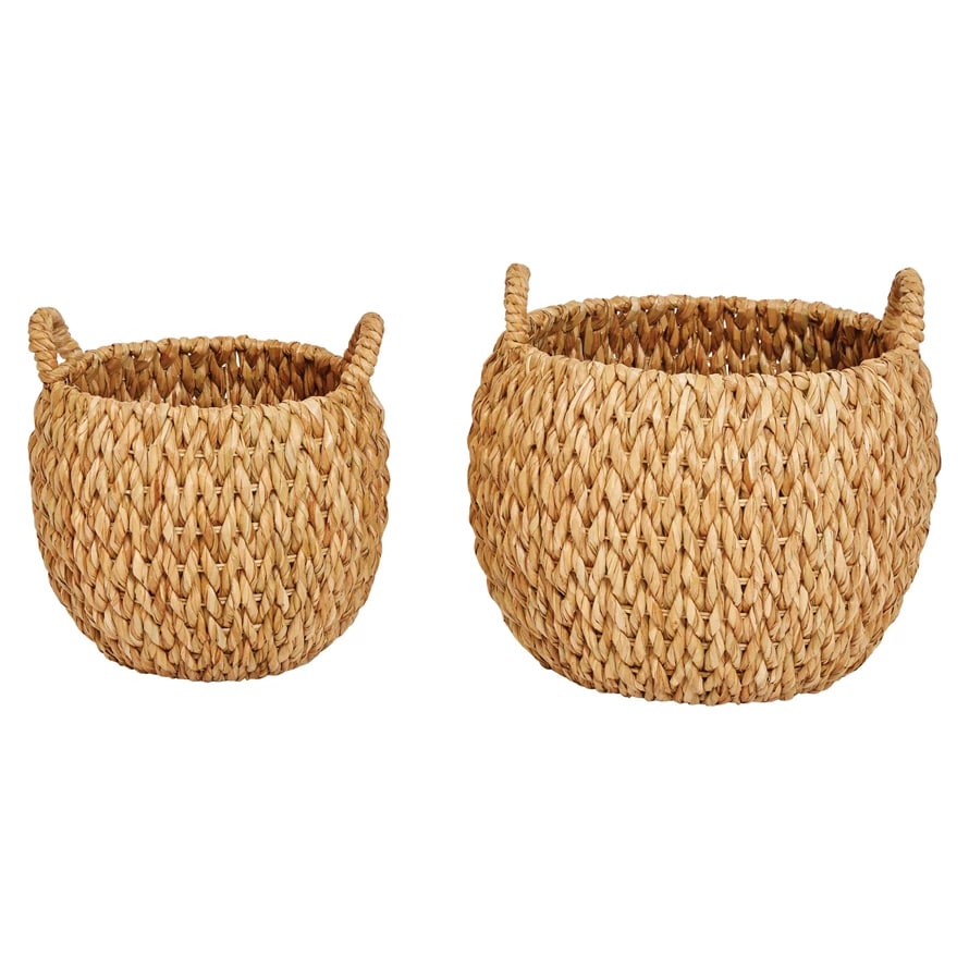 Hyacinth Woven Basket Large