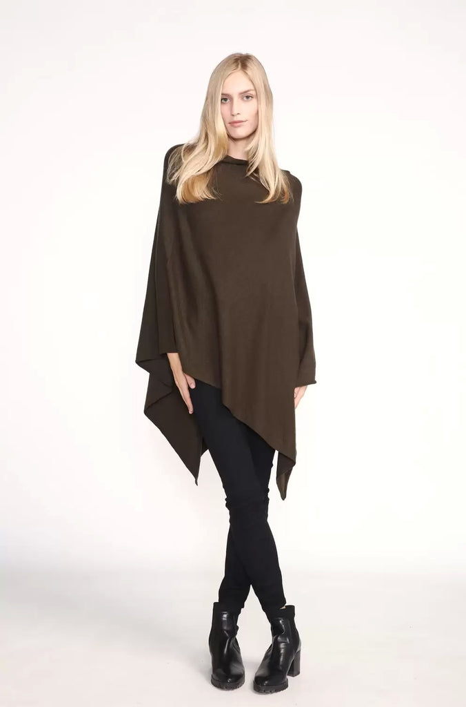 Triangular Sweater Poncho