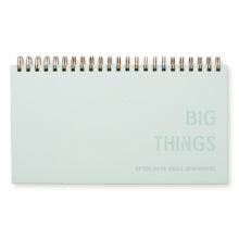 Big Things Small Beginnings Weekly Planner