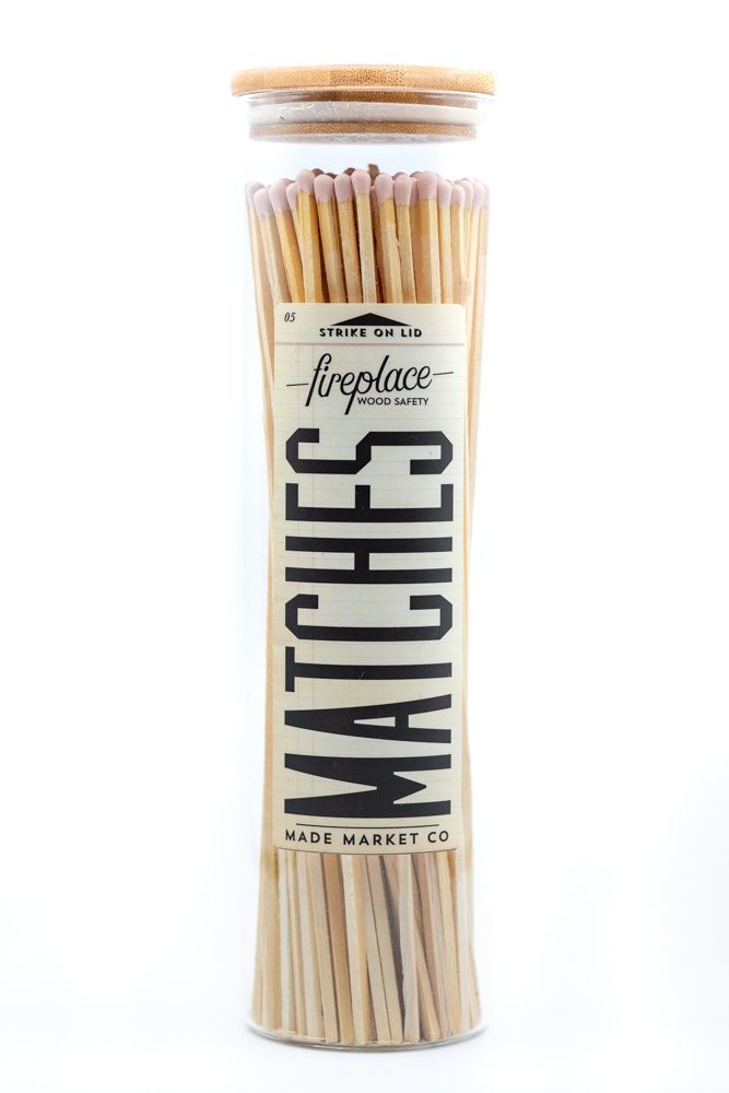 Vintage Apothecary Fireplace Matches