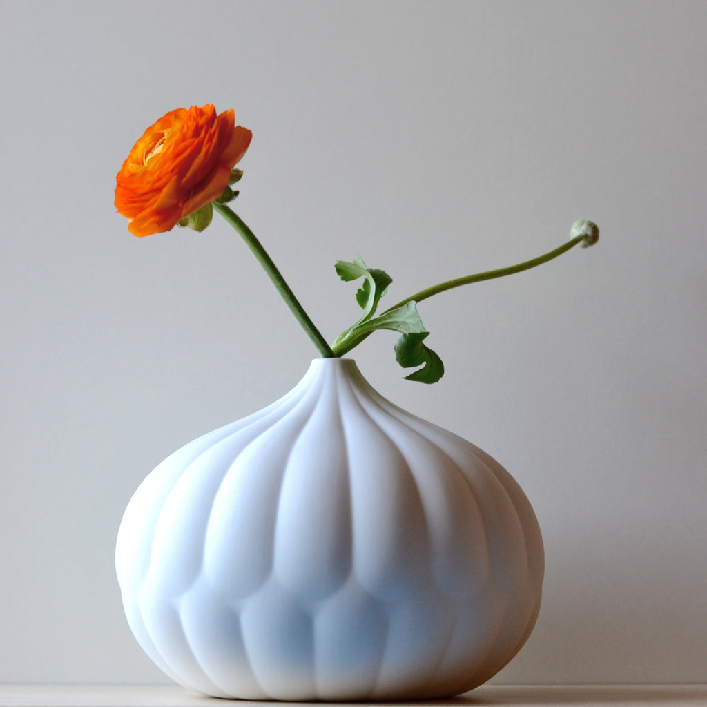 Textured Porcelain Vase
