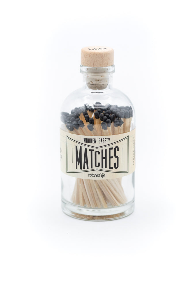 Vintage Apothecary Matches - Black