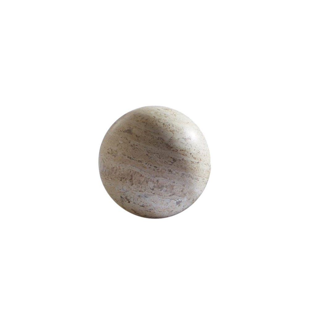 Travertine Sphere Small