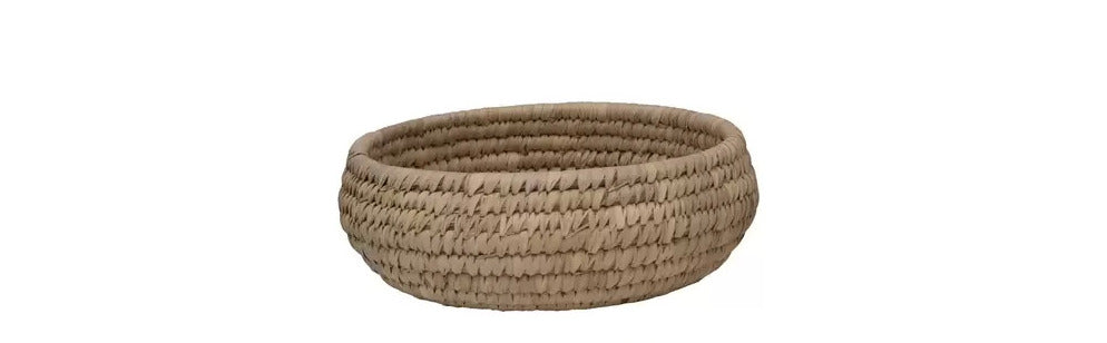 Grass and Date Leaf Basket