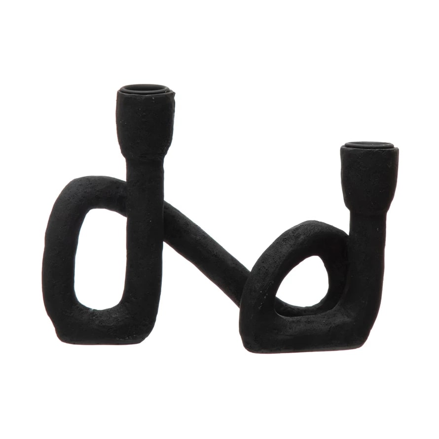 Polyresin Taper Candle Holder
