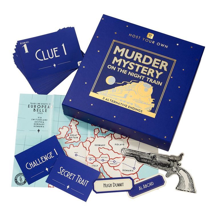 Murder Mystery on the Train Game