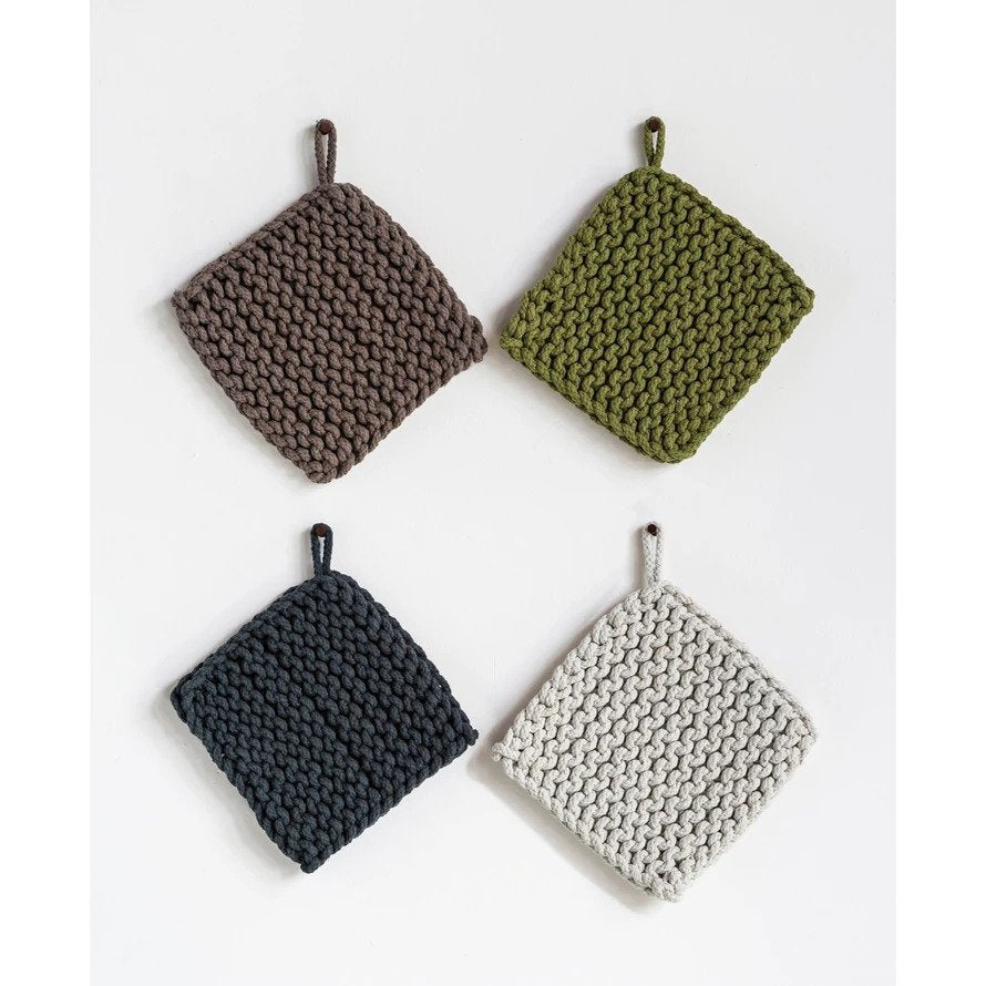Cotton Crocheted Potholder