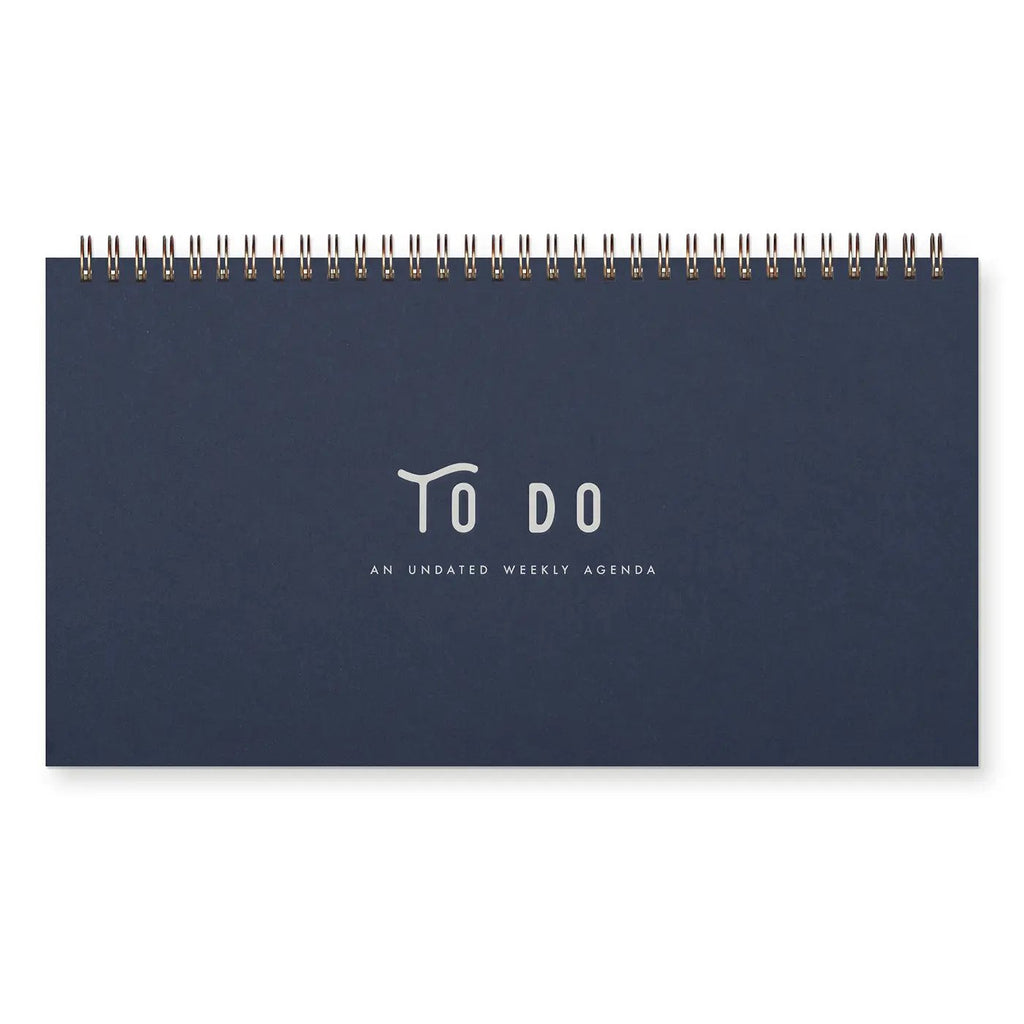 To Do Simple Weekly Planner / Deep Blue