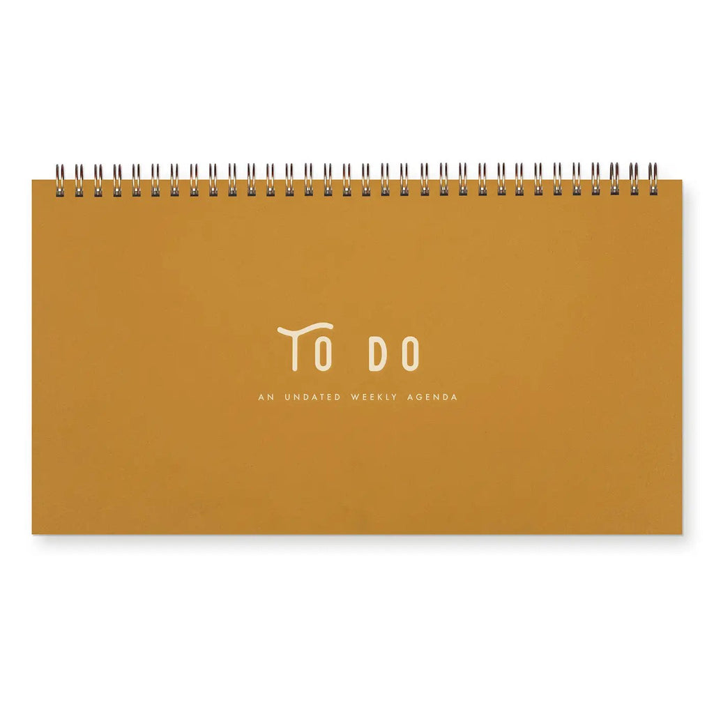 To Do Simple Weekly Planner / Saffron