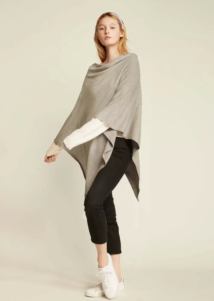 Triangular Sweater Poncho