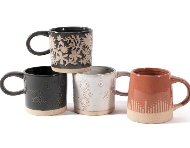 Desert Flower Artisan Mug