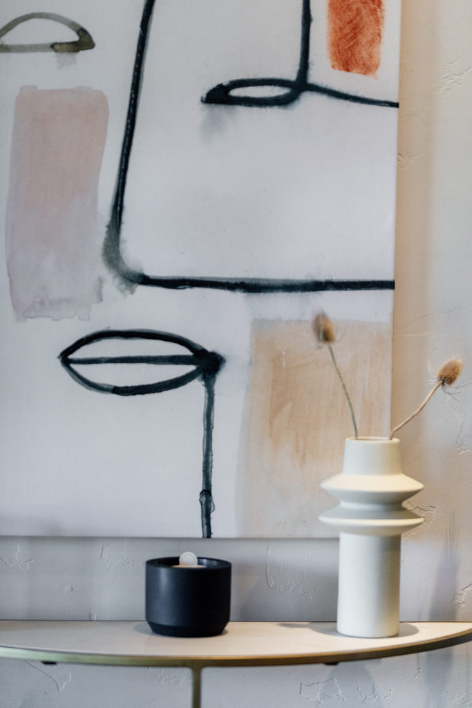 Illustrator Vase large Cream