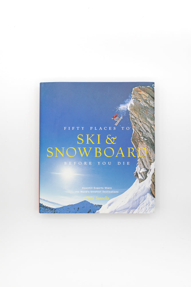 50 Places to Ski/Board Book