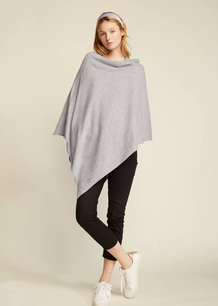 Triangular Sweater Poncho