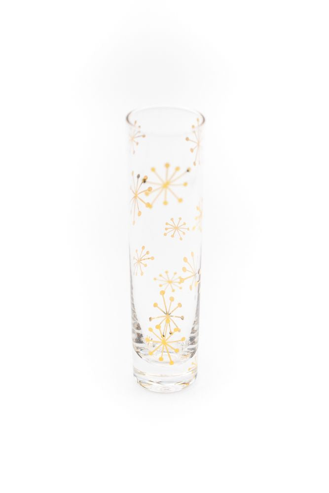 La Fete Golden Champagne Flutes