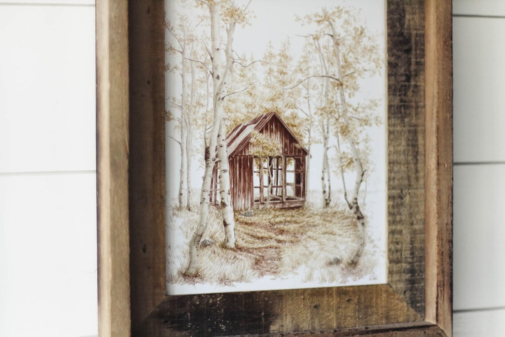 8 x 10 Truckee Shack Print