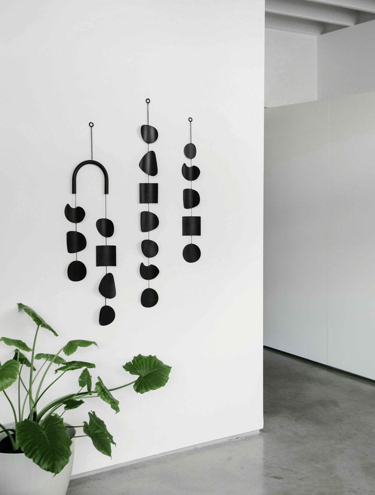 Mineral Wall Hanging Black Patina
