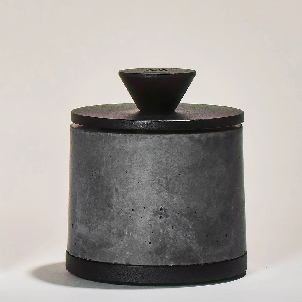 Flikr Personal Fireplace, Black Base & Snuff