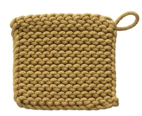 Cotton Crocheted Potholder